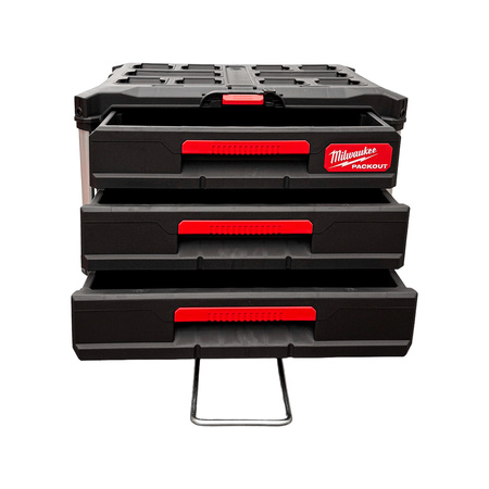 MILWAUKEE 4932472130 Coffret Packout 3 tiroirs