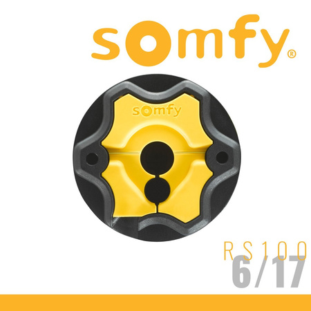 Somfy Moteur S&SO RS100 io 6/17 avec câble VVF 3 m (réf. 1033335)