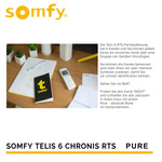 Somfy 1805215 Telis 6 Chronis RTS Pure