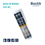 BOSTIK Seal'N'Bond Colle de montage Adhésif Mastic Cartouche 290 ML gris