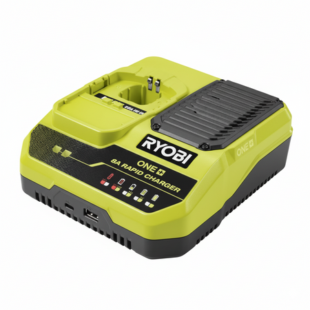 Ryobi RC18180 Chargeur Rapide 8A 18V ONE+ pour batteries Ryobi