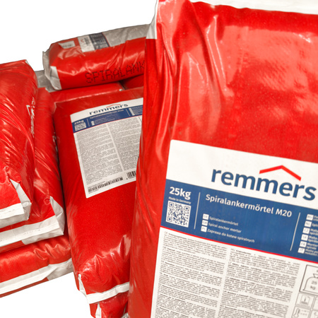 Remmers Mortier de renforcement en spirale M20 25 kg gris