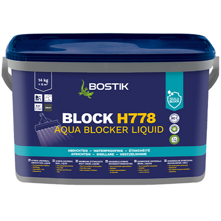 BOSTIK BLOCK H778 AQUA BLOCKER LIQUIDE 14 KG n° 30621623