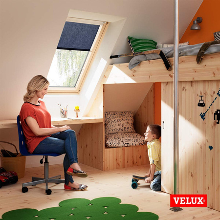 VELUX RHLSK00 1086 Store 114x Store décoratif Original avec crochets (RHL) Beige