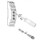 F&F Limiteur de surtension BZ-3 250 V IP20 0 A