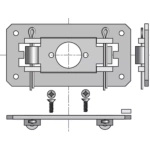 Somfy - 9500815 - Support point fixe