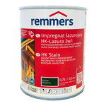 Remmers HK Lasur 0,75 L Vert – Imprégnant 3-en-1 pour bois