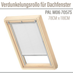 VELUX Store Vénitien PAL M06 7057S 78x118 Aluminium Brossé