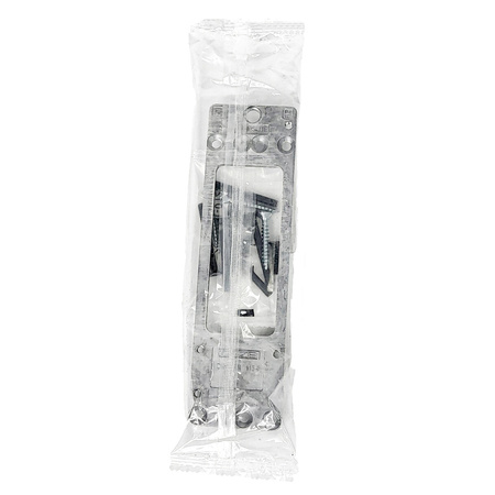 Kit GEZE ARGENT – Ferme-porte avec bras et plaque de montage TS 2000 V BC Argent pour porte à un vantail jusqu’à 1250 mm de large avec goupilles