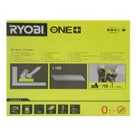 Ryobi R15GN18-0 cloueuse sans fil AirStrike 18 V ONE+ (sans batterie)