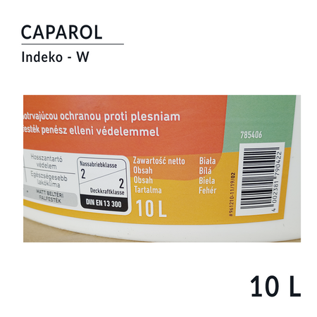 CAPAROL CapaSilan Mineralmatte Innenfarben Streifenlicht Wand 10 L Weiß