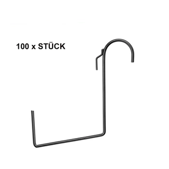 100x CROCHET POUR JARDINIÈRE POUR BALUSTRADE DRTC500 / DRT500