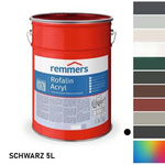 Remmers Rofalin Acryl – peinture noire bois extérieur, protection, 5 L