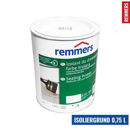 Remmers Isoliergrund Peinture spéciale blanche à base d'eau 0,75 L