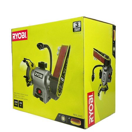 Ryobi RBGL250  touret ponceuse à bande et meule 250 W 150 mm
