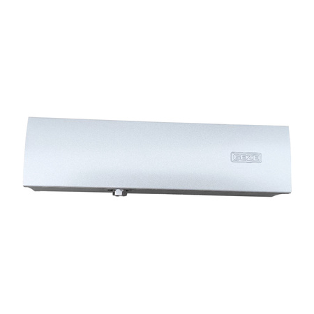 GEZE TS 3000 V – ferme-porte + rail coulissant + plaque de montage, argent