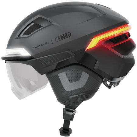 ABUS HYP E ACE volcano titan (S) casque urbain avec LED et ventilation