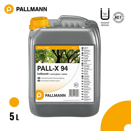 Pallmann Pall-X 94 5 L Vernis 1-composant à base d'eau pour parquets NEUF