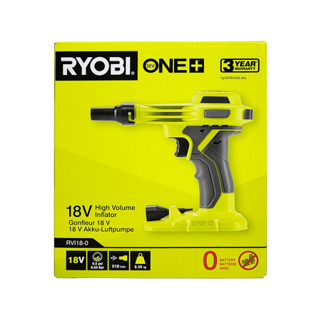 Ryobi RVI18-0 compresseur sans fil 18 V ONE+ pour matelas (sans batterie)