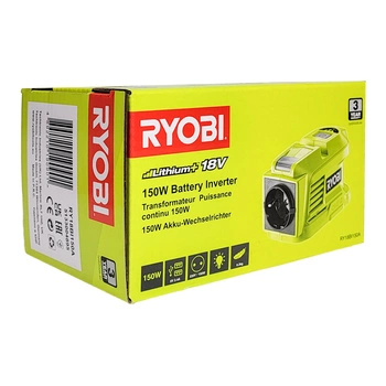Ryobi RY18BI150A-0 convertisseur sans fil 18V ONE+150W (sans batterie/chargeur)