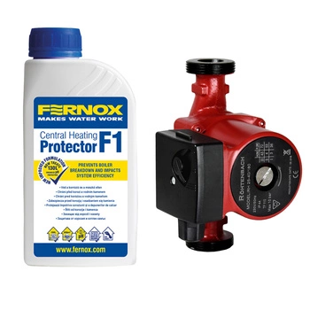 Bandloo Kit : Pompe Rohtenbach 25/40/180 + Fernox F1 – chauffage efficace et sûr