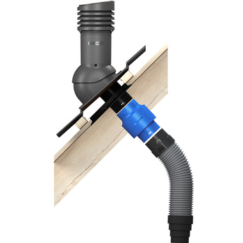 BANDLOO Kit ventilation DN125 – Ruroflex KLIK + séparateur 125 mm, graphite