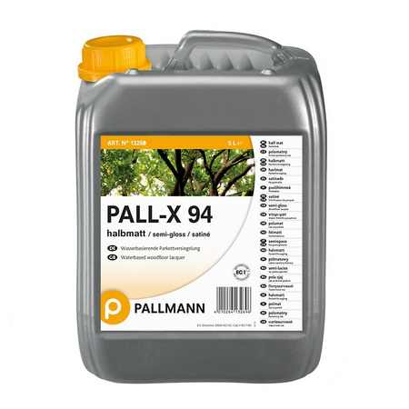 Pallmann Pall-X 94 5 L Vernis 1-composant à base d'eau pour parquets NEUF