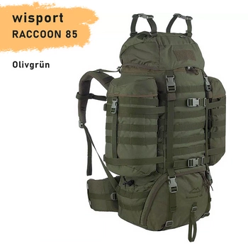 Wisport sac à dos RACCOON 85 OLIVE GREEN