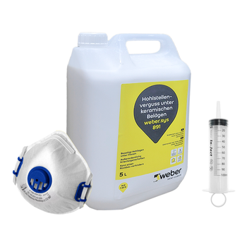 Set Weber.sys 891 5L + seringue 100ml + masque