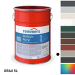 Remmers Rofalin Acryl gris 5 L – peinture de protection bois extérieur