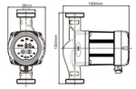 IBO BETA 2 25-40/180 Pompe de circulation