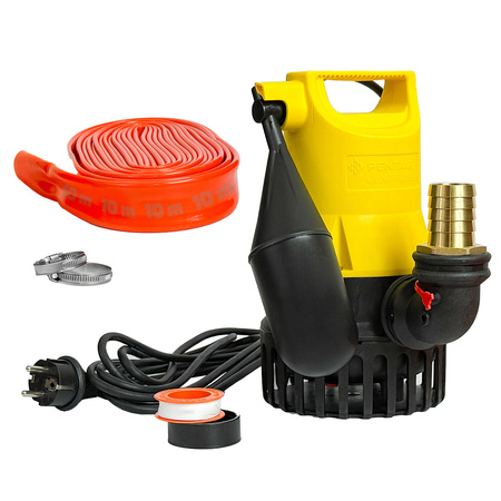 BANDLOO JP09387 – Kit pompe Jung U5KS + tuyau 10 m + raccord DN 32 + accessoires