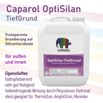 CAPAROL OptiSilan TiefGrund Primaire résine pour extérieur et intérieur, 10L