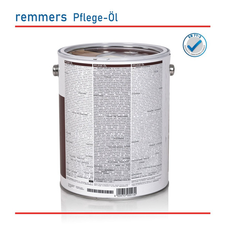 Remmers Pflege Öl 5 L Huile pour bois Huile pour terrasse Huile pour meubles de jardin – Bangkirai