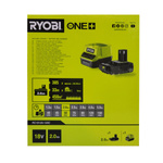 Ryobi RC18120-120C  kit batterie 18 V 2,0 Ah + chargeur ONE+ (sans appareil)