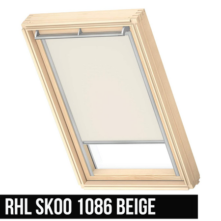 VELUX RHLSK00 1086 Store 114x Store décoratif Original avec crochets (RHL) Beige