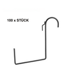 100x CROCHET POUR JARDINIÈRE POUR BALUSTRADE DRTC500 / DRT500