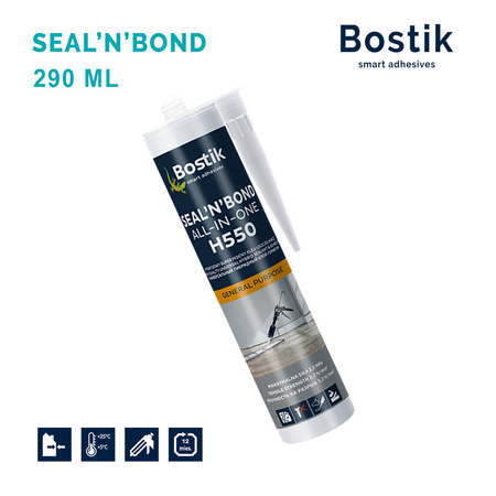 Bostik H550 Seal'N'Bond All-In-One 290ml Universal adhesive-sealer