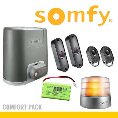 Kit Somfy Elixo 500 3S io Comfort Pack