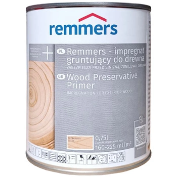 Remmers Holzschutz-Grund incolore 0,75l Primaire d’imprégnation pour bois extérieur