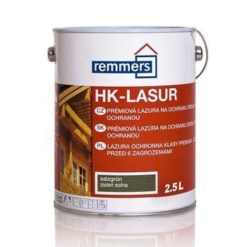 Remmers HK Lasur 2,5 L Vert saline – Imprégnant 3-en-1 pour bois