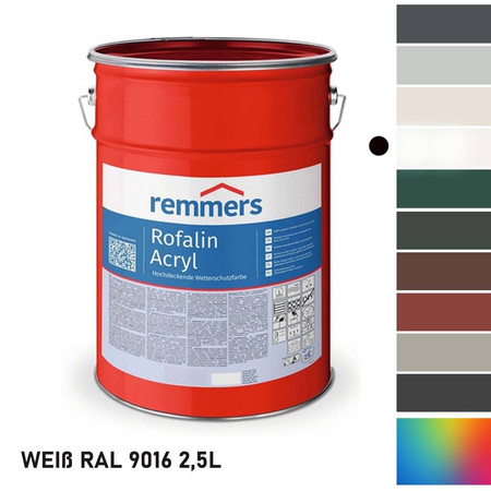 Remmers ROFALIN ACRYL BLANC RAL 9016 2,5 L