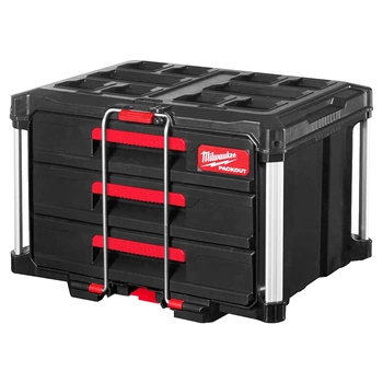 MILWAUKEE 4932472130 Coffret Packout 3 tiroirs