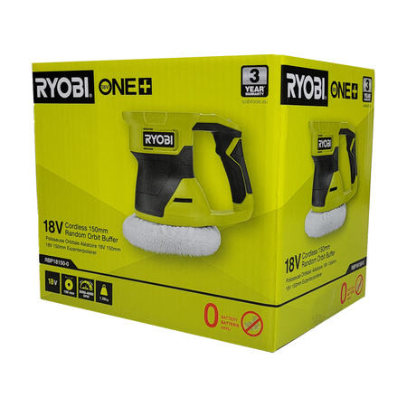 Ryobi RBP18150-0  polisseuse sans fil 18 V ONE+ Ø150 mm (sans batterie)