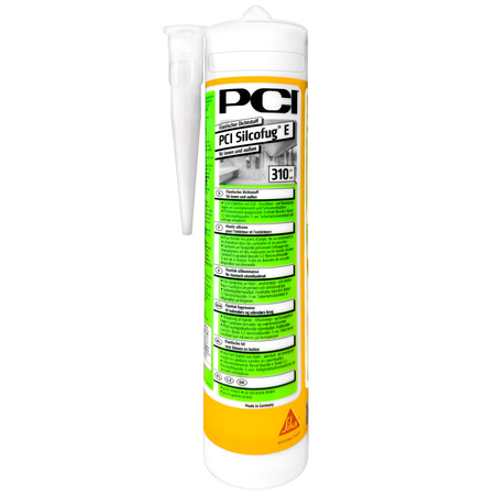 PCI Silcofug E Transparent mastic silicone pour carrelage et verre 310 ml