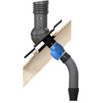 BANDLOO Kit ventilation DN150 – Ruroflex KLIK + séparateur 150 mm Graphite