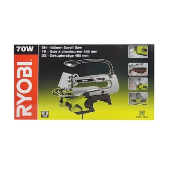 Ryobi RSW1240G – scie à chantourner sur table 70 W pour découpes précises DIY