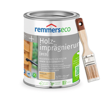 Bandloo Set Remmers Holzimprägnierung [eco] 0,75L incolore + pinceau