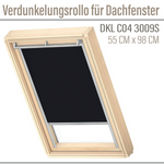 Velux Store occultant DKL C04 3009S Noir 55x98