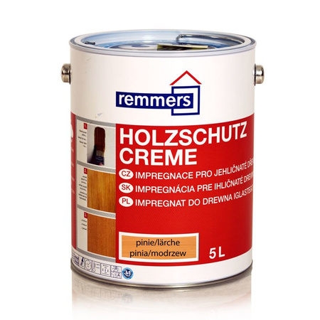 Remmers Holzschutz-Creme Imprégnant crème pour bois 5 L – Pin/Mélèze